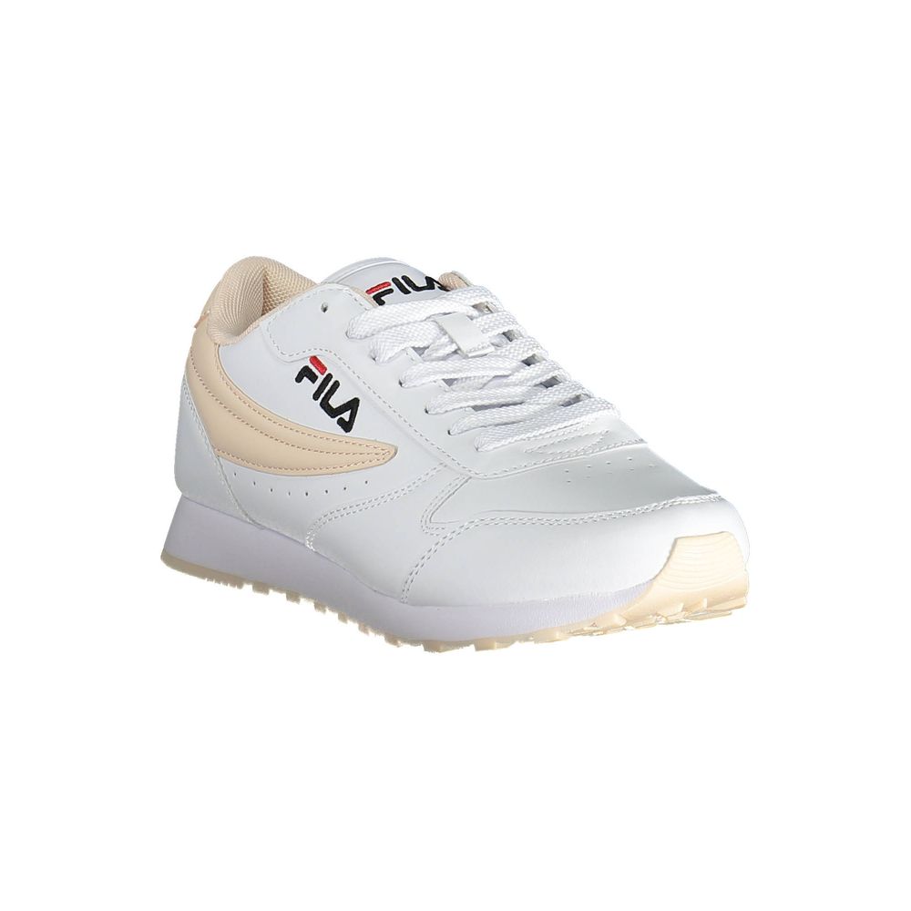 Fila White Polyethylene Women Sneaker