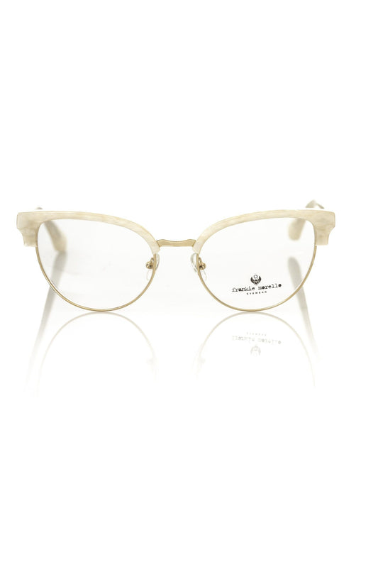 Frankie Morello White Metallic Women’s Frame