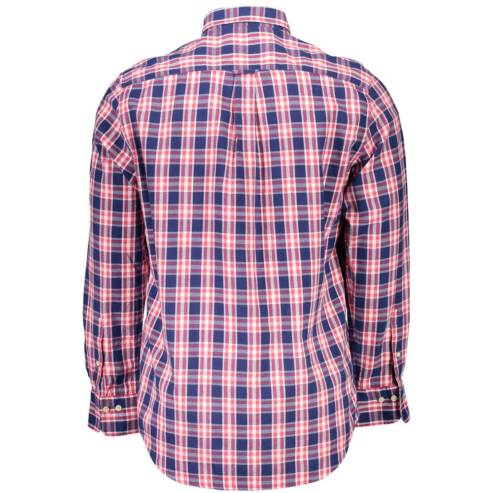 Gant Blue Cotton Men Shirt - S