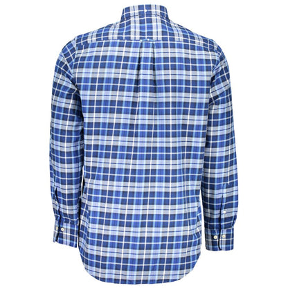 Gant Blue Cotton Men Shirt - S