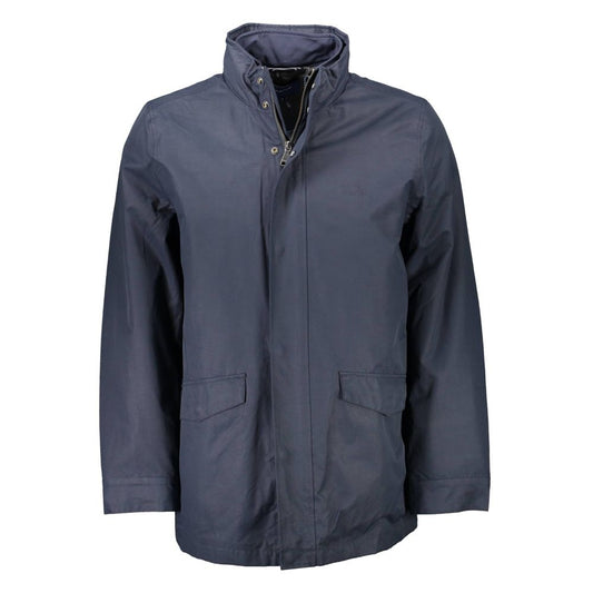 Gant Blue Polyester Men Jacket - S