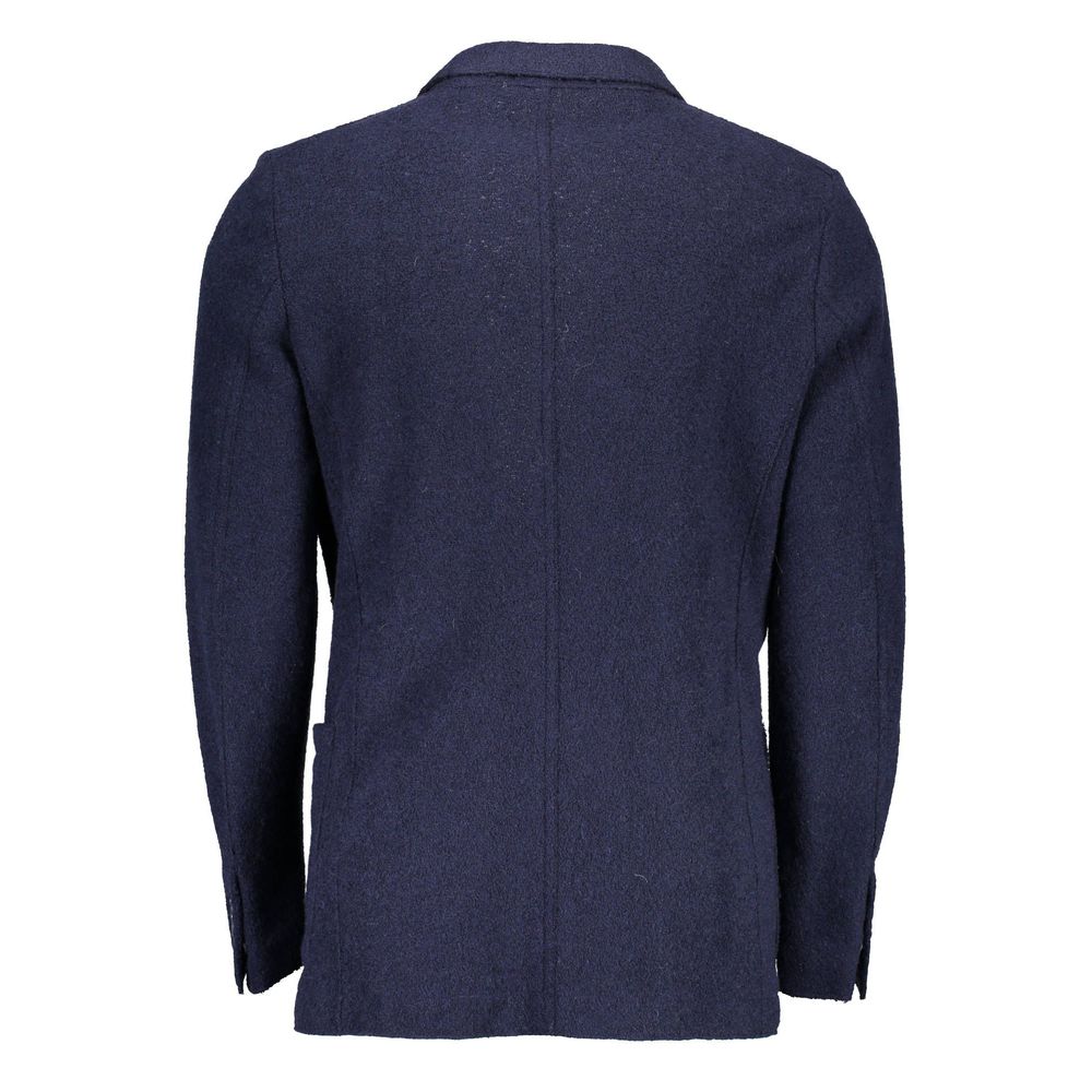 Gant Blue Wool Jacket - IT50 | L