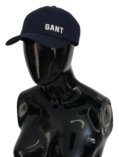 Gant Elegant Blue Cotton Baseball Hat