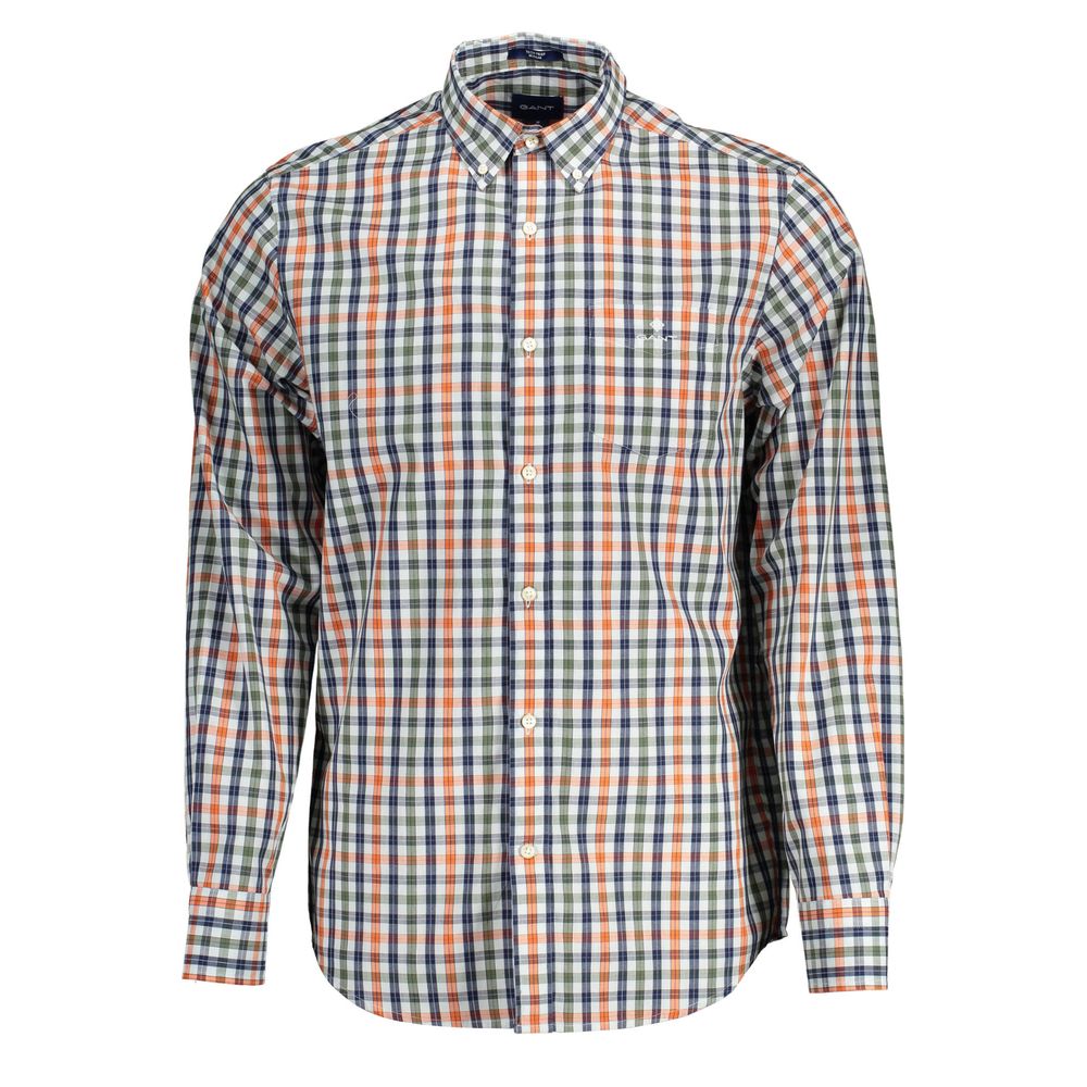 Gant Green Cotton Men Shirt - S