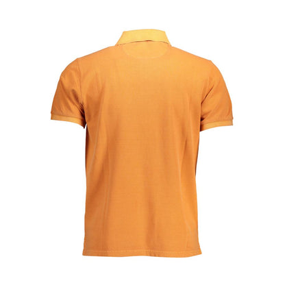 Gant Orange Cotton Men Polo - S