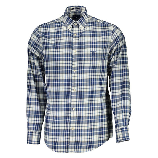 Gant White Cotton Men Shirt - S