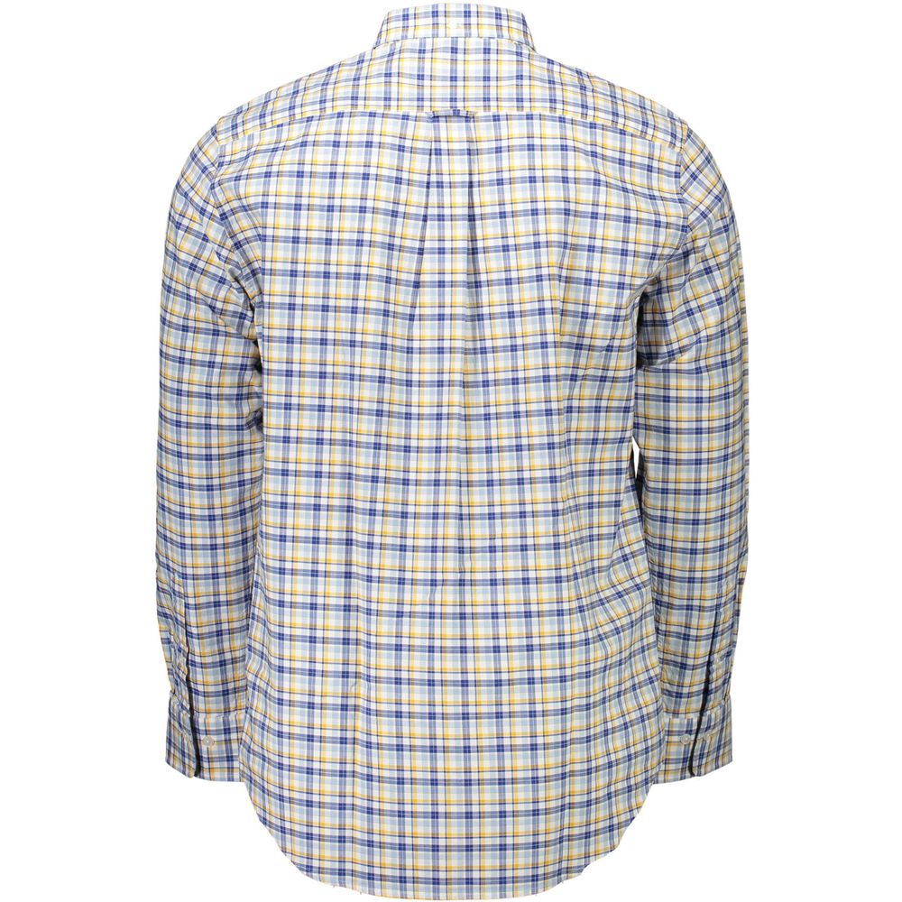 Gant Yellow Cotton Men Shirt - S