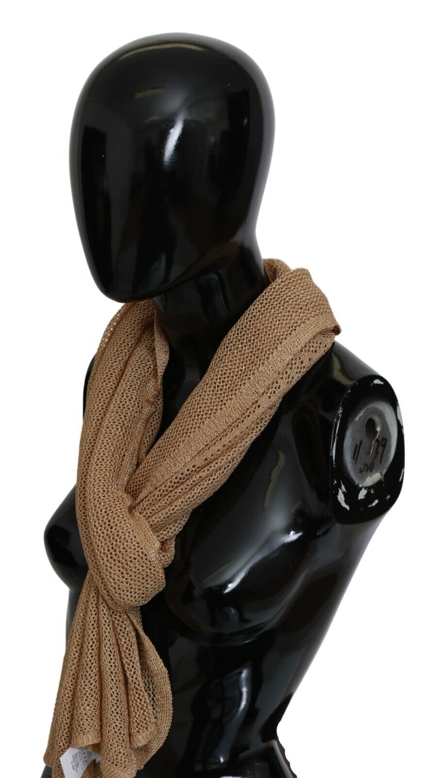 GF Ferre Elegant Men’s Brown Neck Wrap Shawl Scarf