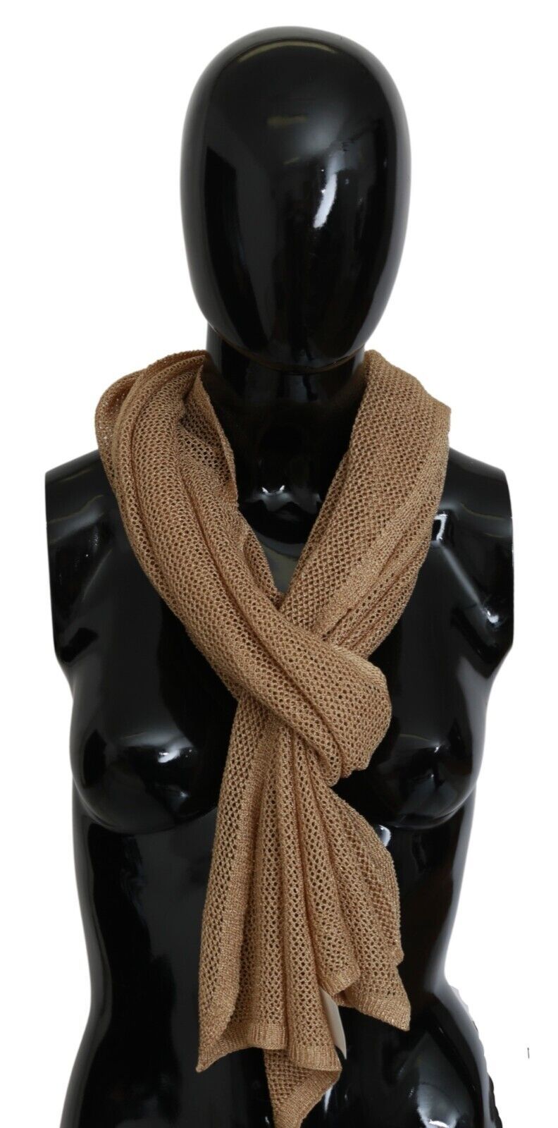 GF Ferre Elegant Men’s Brown Neck Wrap Shawl Scarf