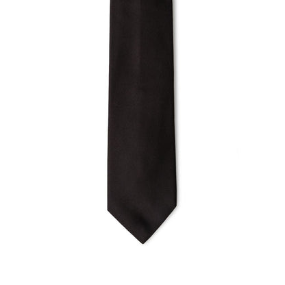 Giorgio Armani Black Silk Ties & Bowty - One Size