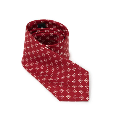 Giorgio Armani Red Silk Ties & Bowty - One Size