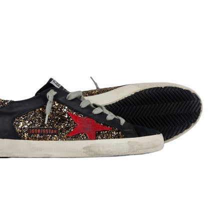 Golden Goose Black Leather Sneaker - EU39/US9