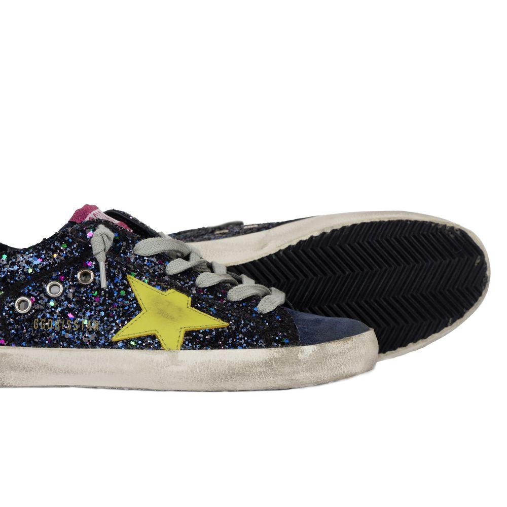 Golden Goose Blue Leather Sneaker - EU39/US9