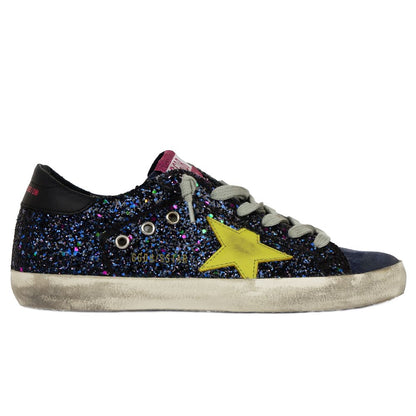 Golden Goose Blue Leather Sneaker - EU39/US9