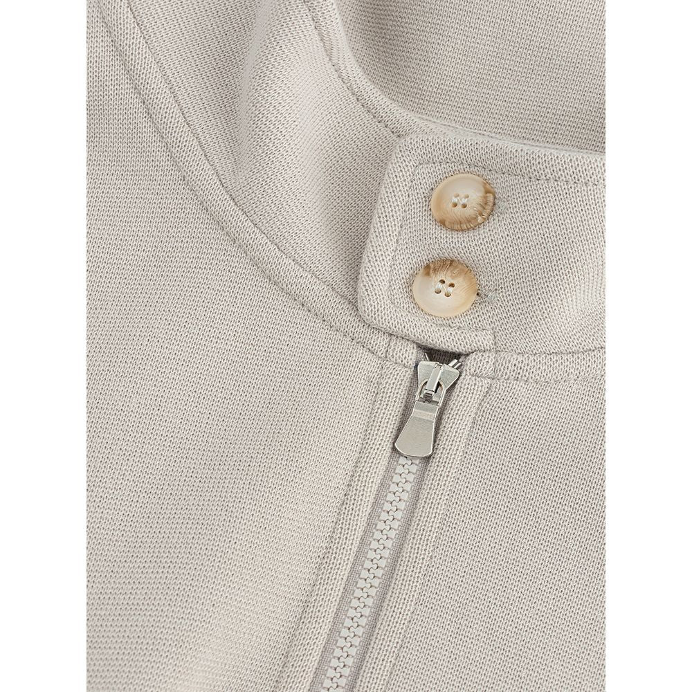 Gran Sasso Beige Cotton Cardigan for Men - IT50 | L