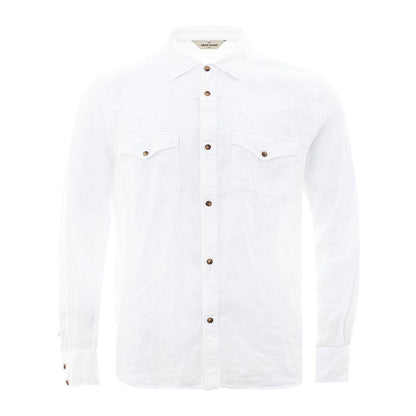 Gran Sasso Linen Elegance Shirt - IT50 | L