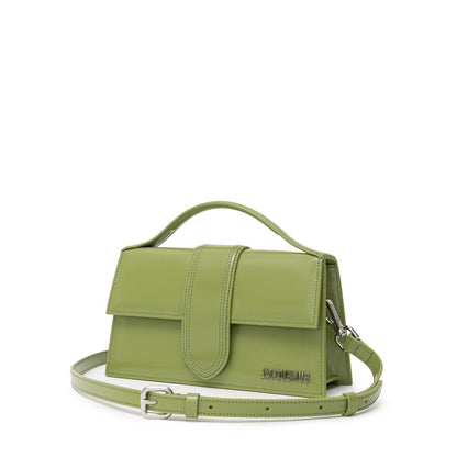 Green Leather Shoulder Bag