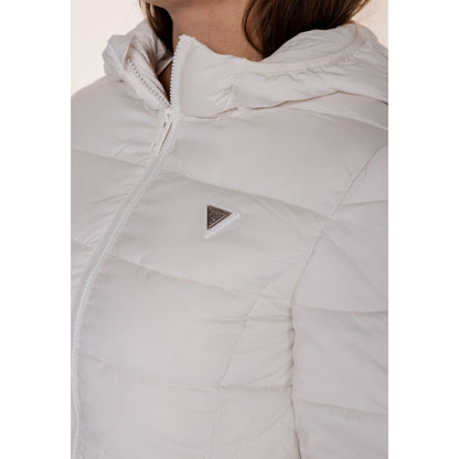 Guess Active White Polyester Jackets & Coat - IT40|S