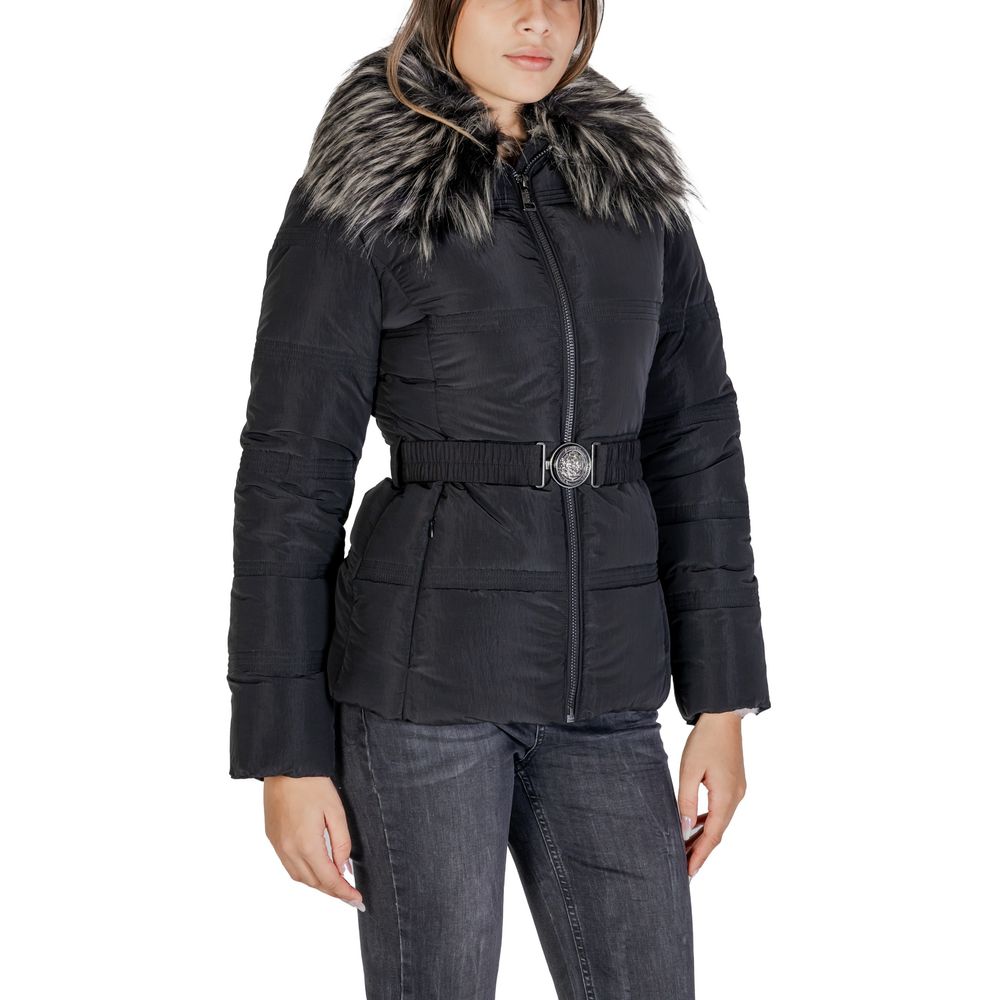 Guess Black Polyamide Jackets & Coat - IT42|M