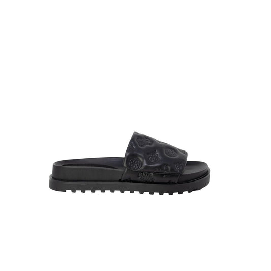 Guess Black Synthetic Material Sandal - EU35/US5