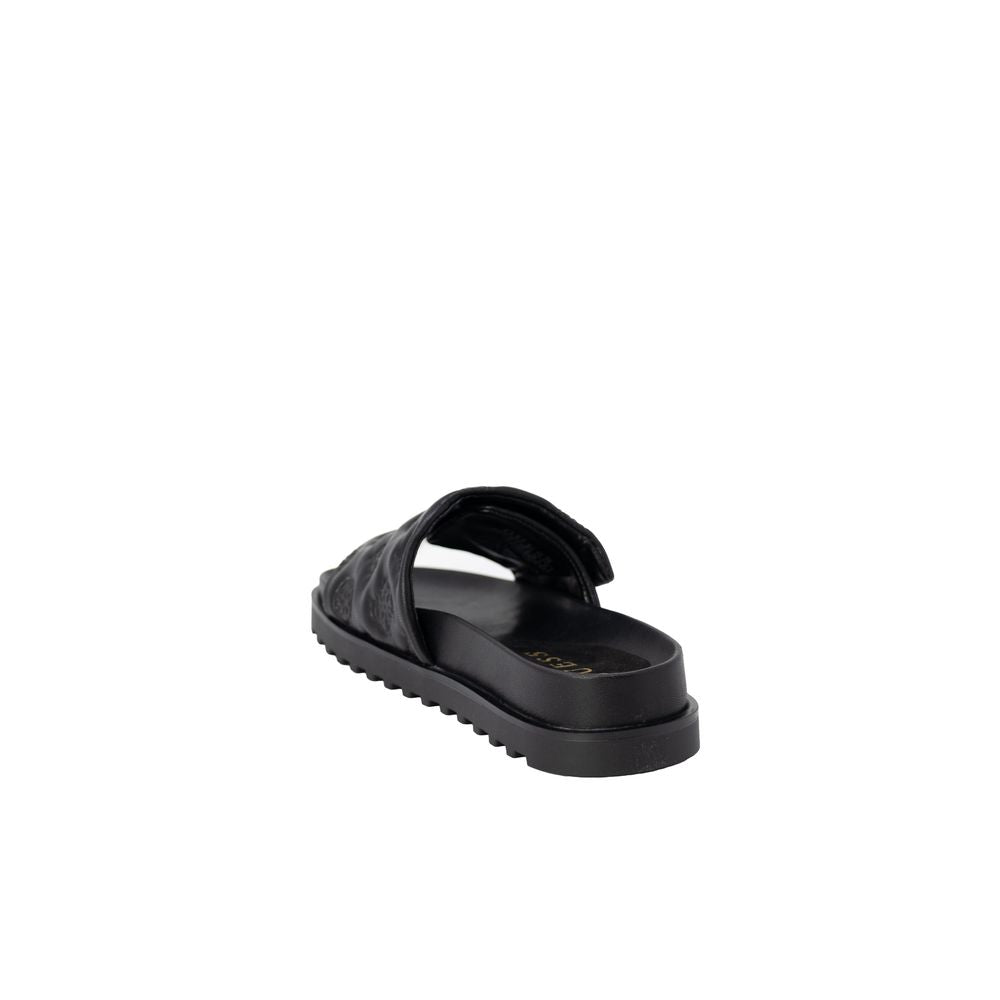 Guess Black Synthetic Material Sandal - EU35/US5