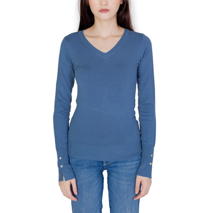 Guess Blue Cotton Tops & T-Shirt - IT40|S