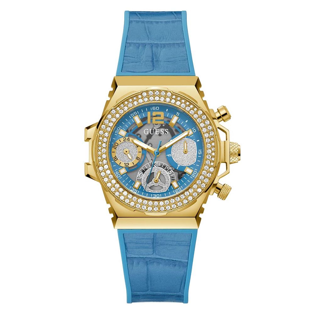 Guess Blue Silicone Watch