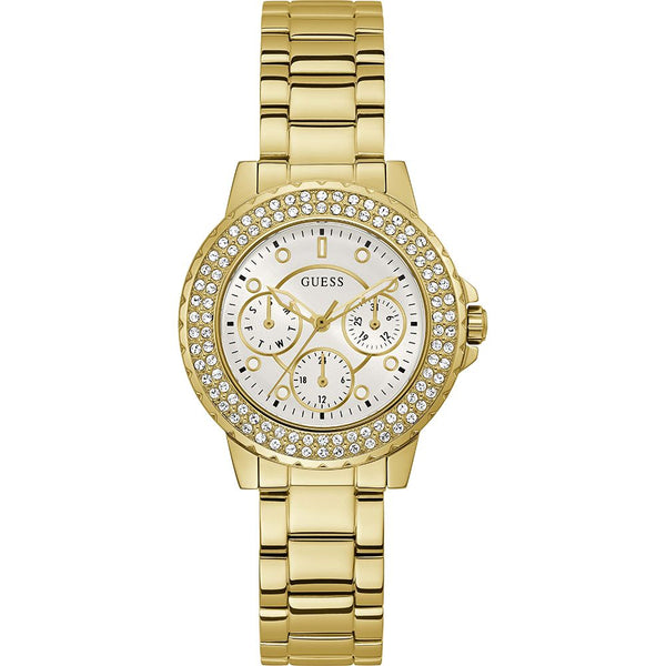 Guess Gold Stainless Steel Watch