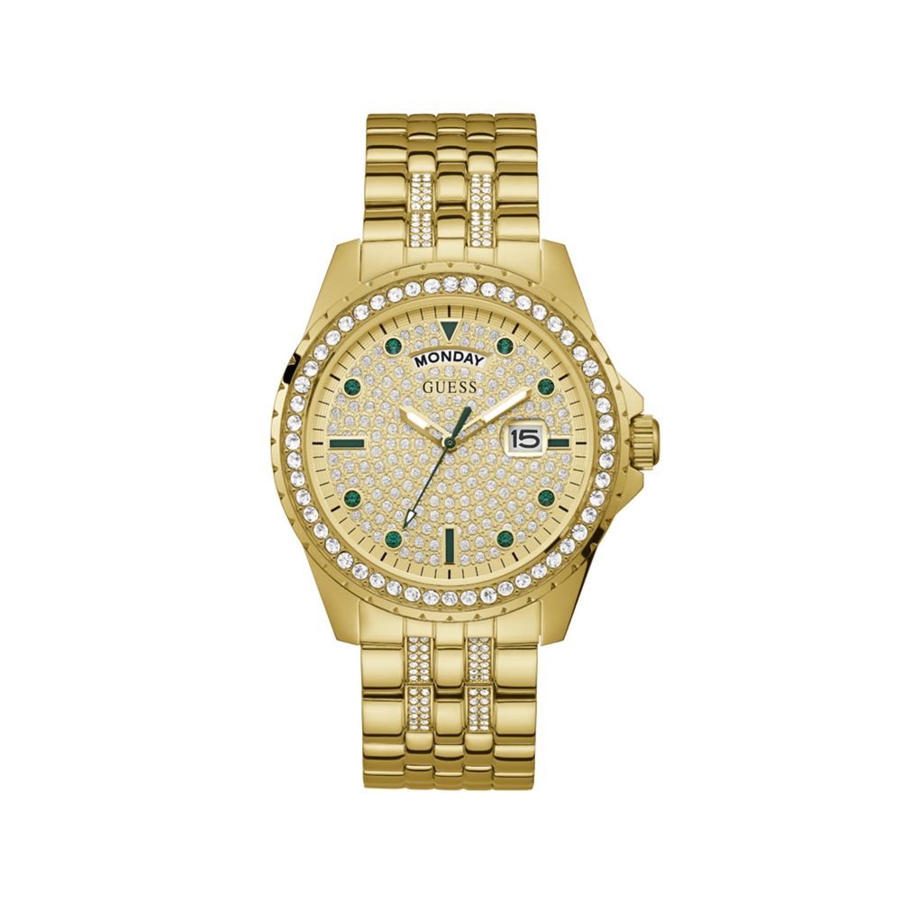 Guess Gold Stainless Steel Watch