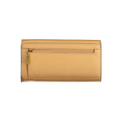 Guess Jeans Beige Polyethylene Women Wallet