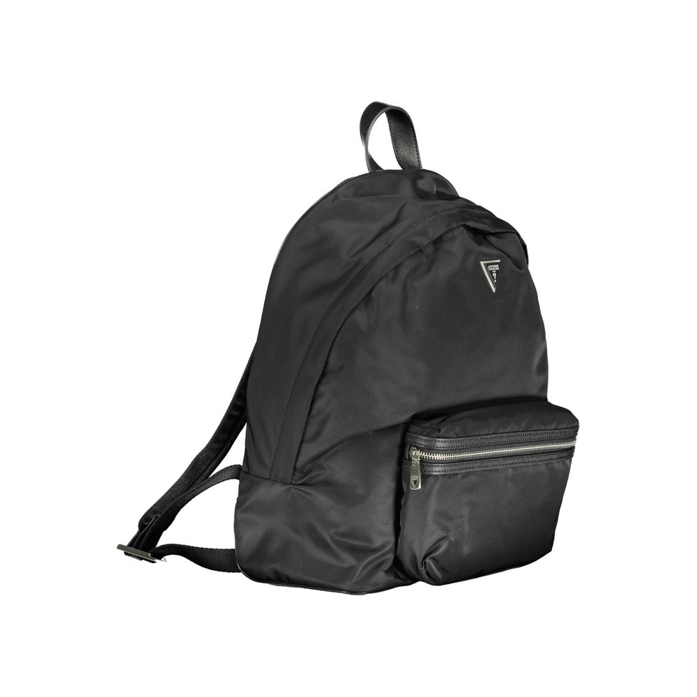 Guess Jeans Black Polyamide Men Backpack