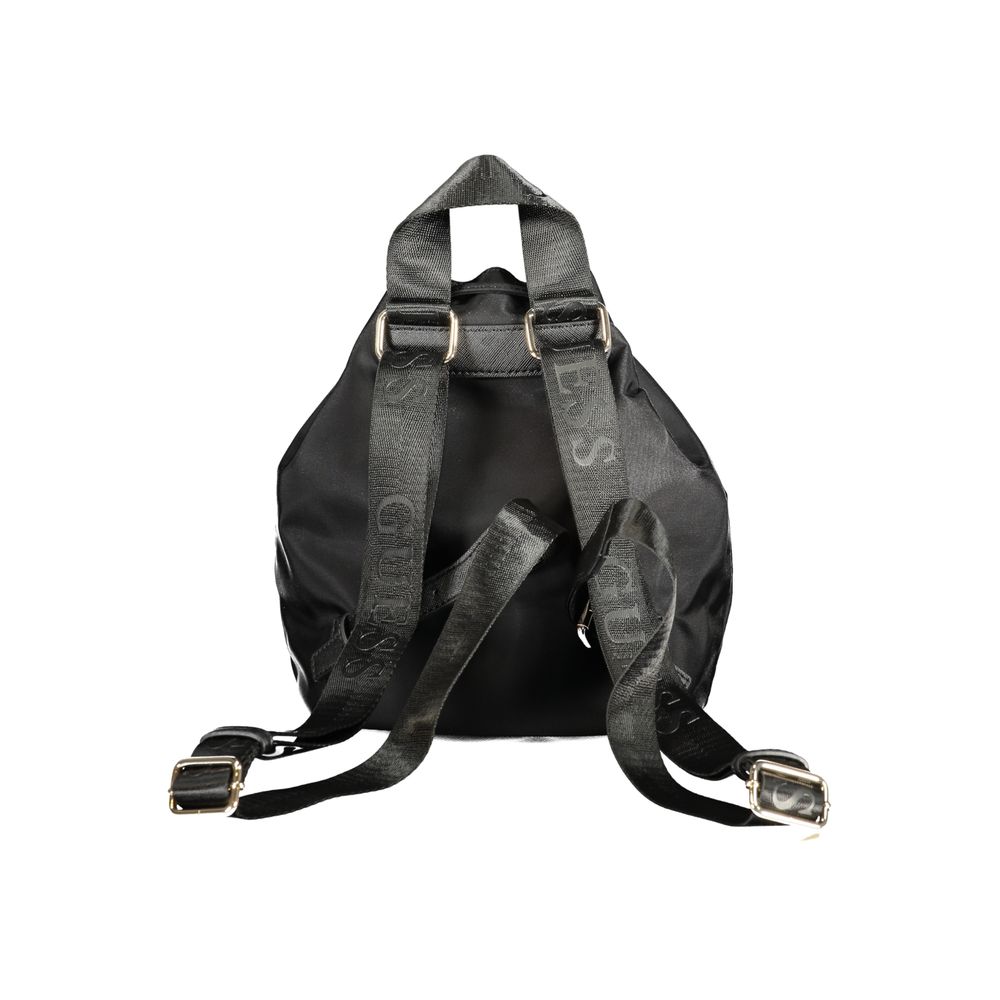 Guess Jeans Black Polyethylene Backpack