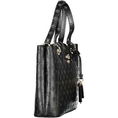 Guess Jeans Black Polyethylene Women Handbag