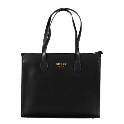 Guess Jeans Black Polyethylene Women Handbag