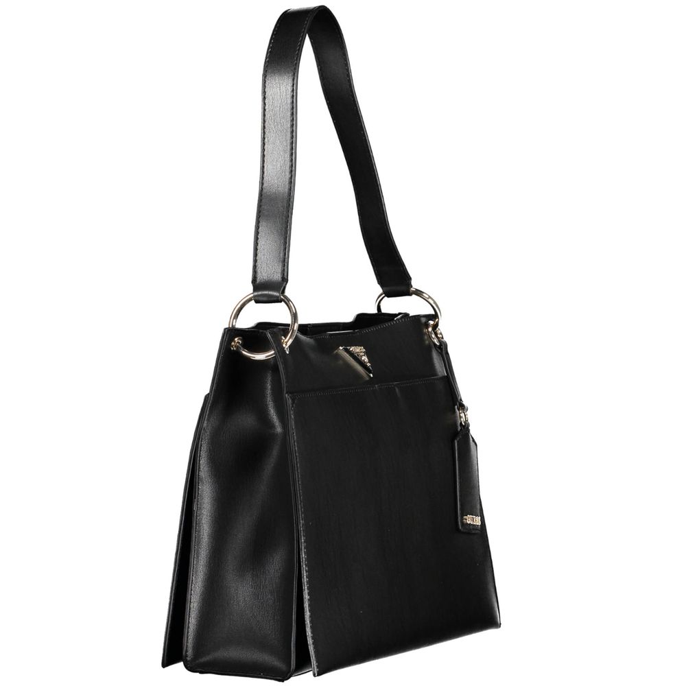 Guess Jeans Black Polyethylene Women Handbag