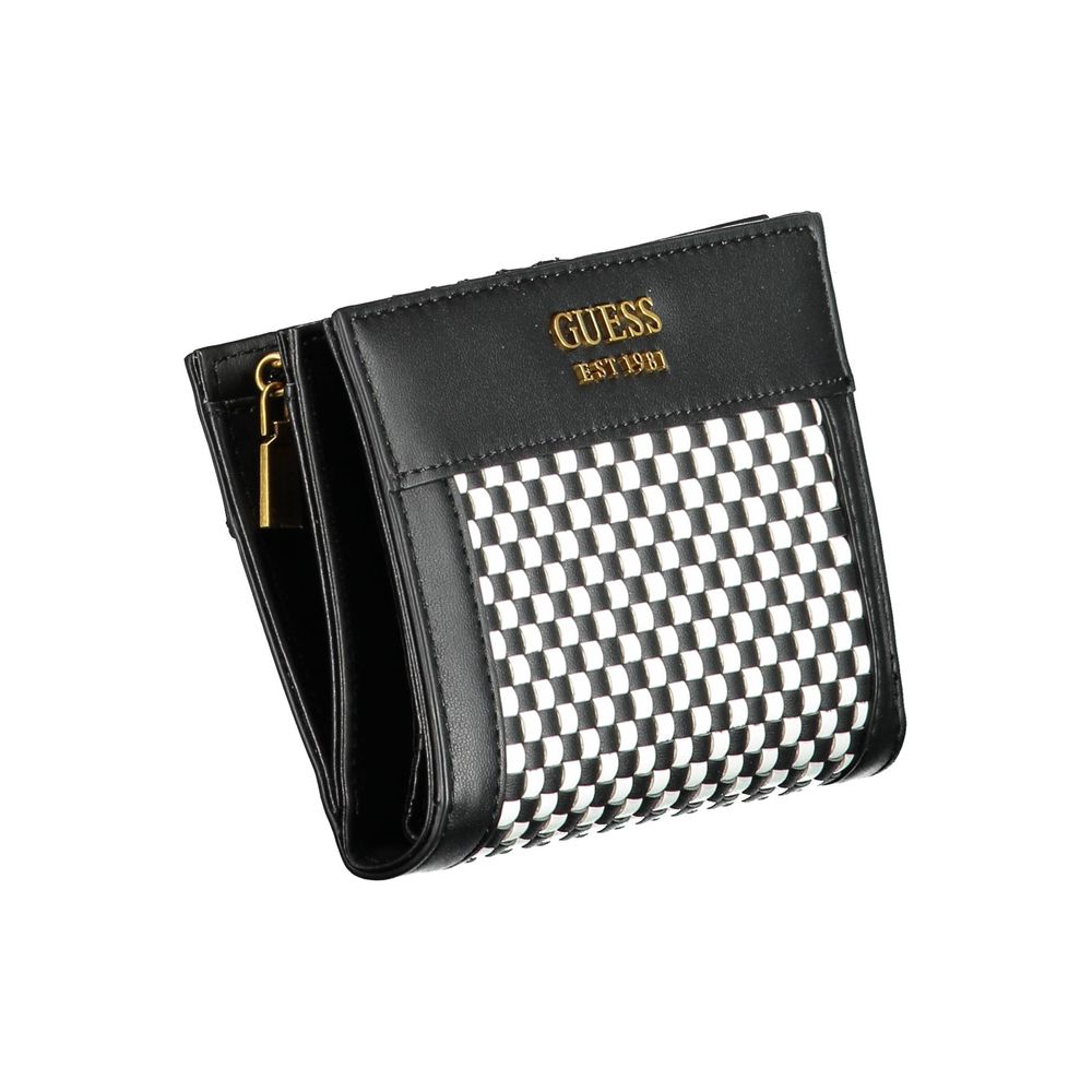 Guess Jeans Black Polyethylene Women Wallet