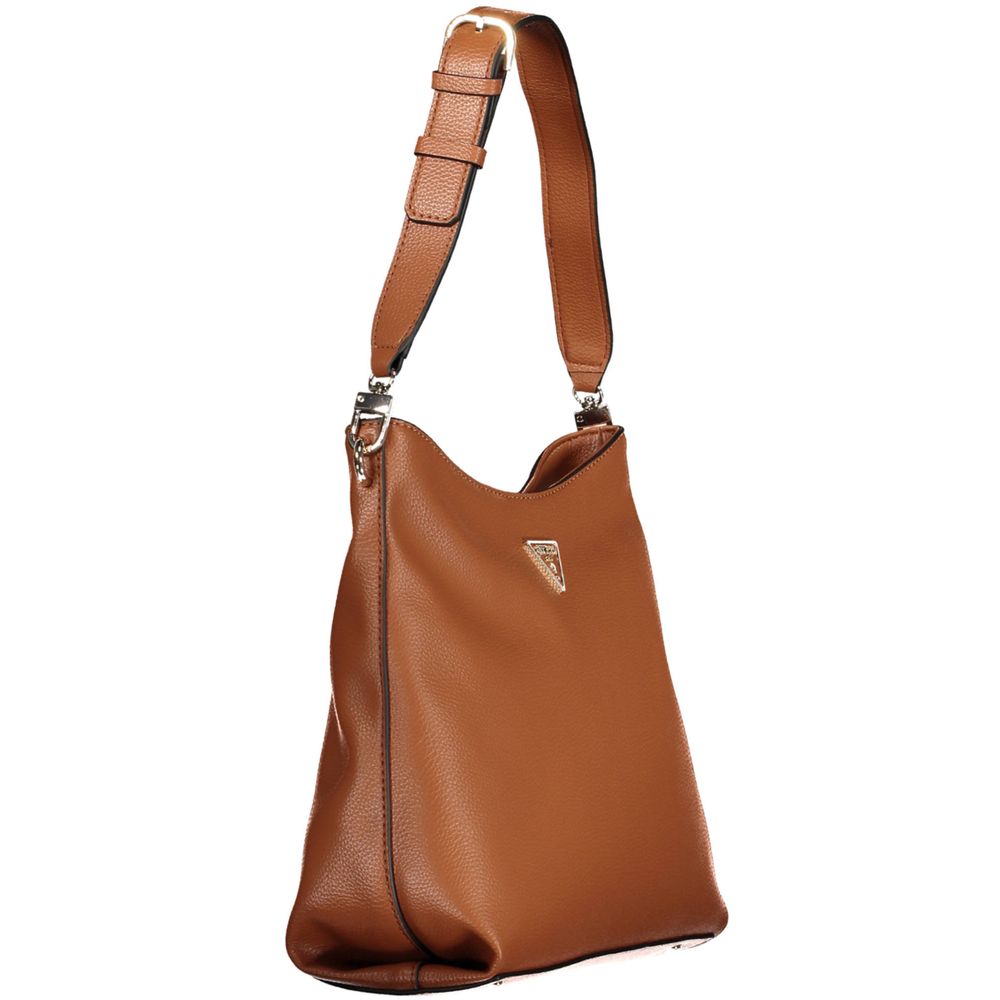 Guess Jeans Brown Polyethylene Women Handbag