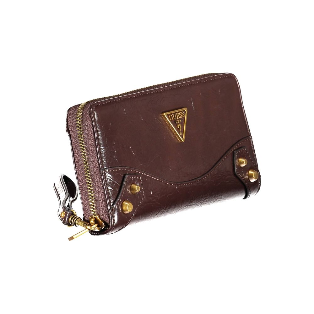 Guess Jeans Brown Polyethylene Women Wallet