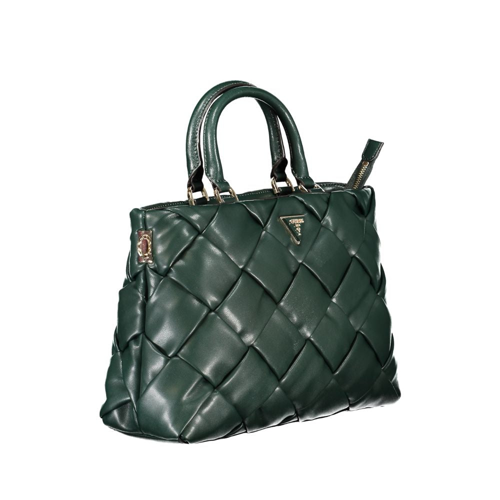 Guess Jeans Green Polyethylene Handbag