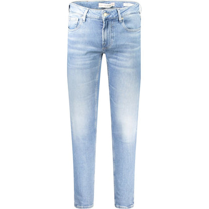 Guess Jeans Light Blue Cotton Jeans & Pant