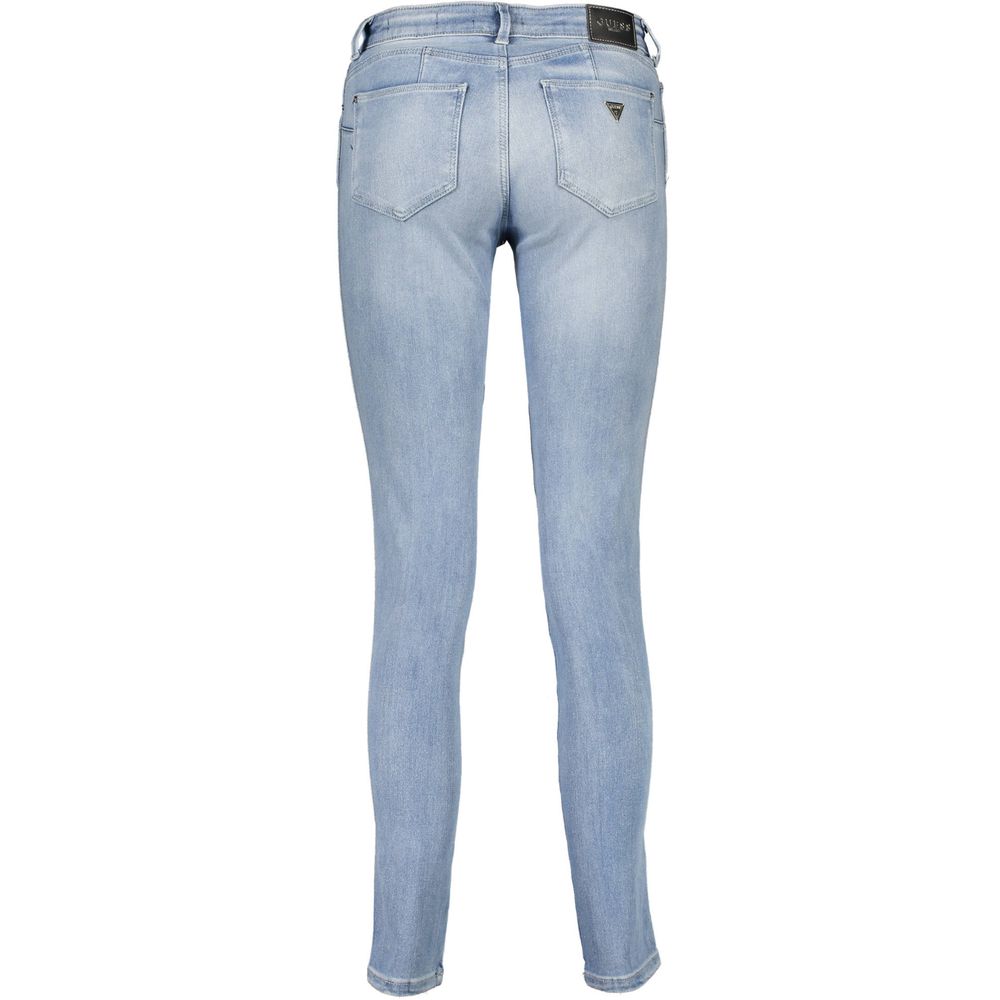 Guess Jeans Light Blue Cotton Women Jeans