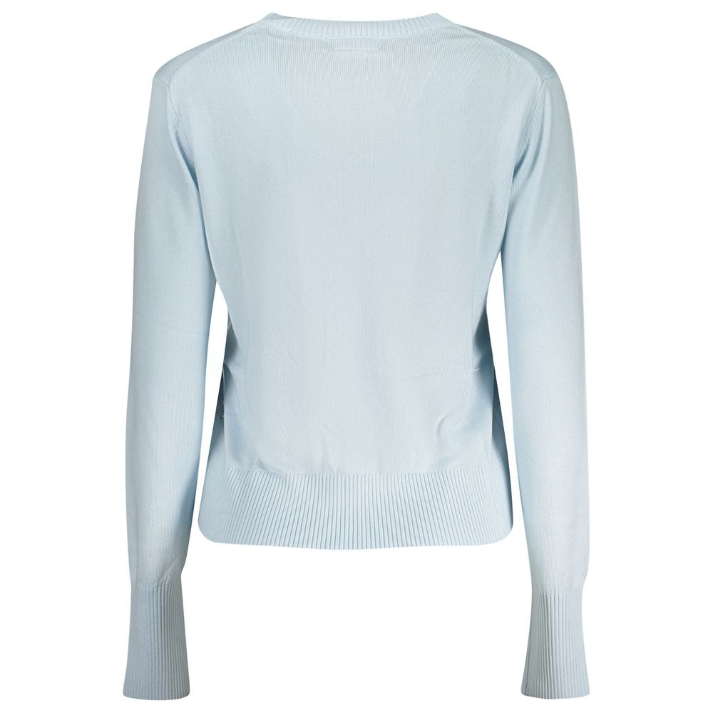 Guess Jeans Light Blue Polyester Women Sweater