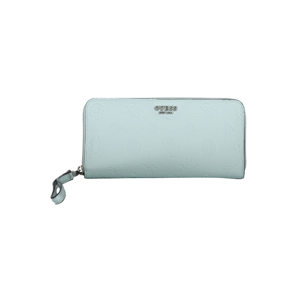 Guess Jeans Light Blue Polyethylene Women Wallet