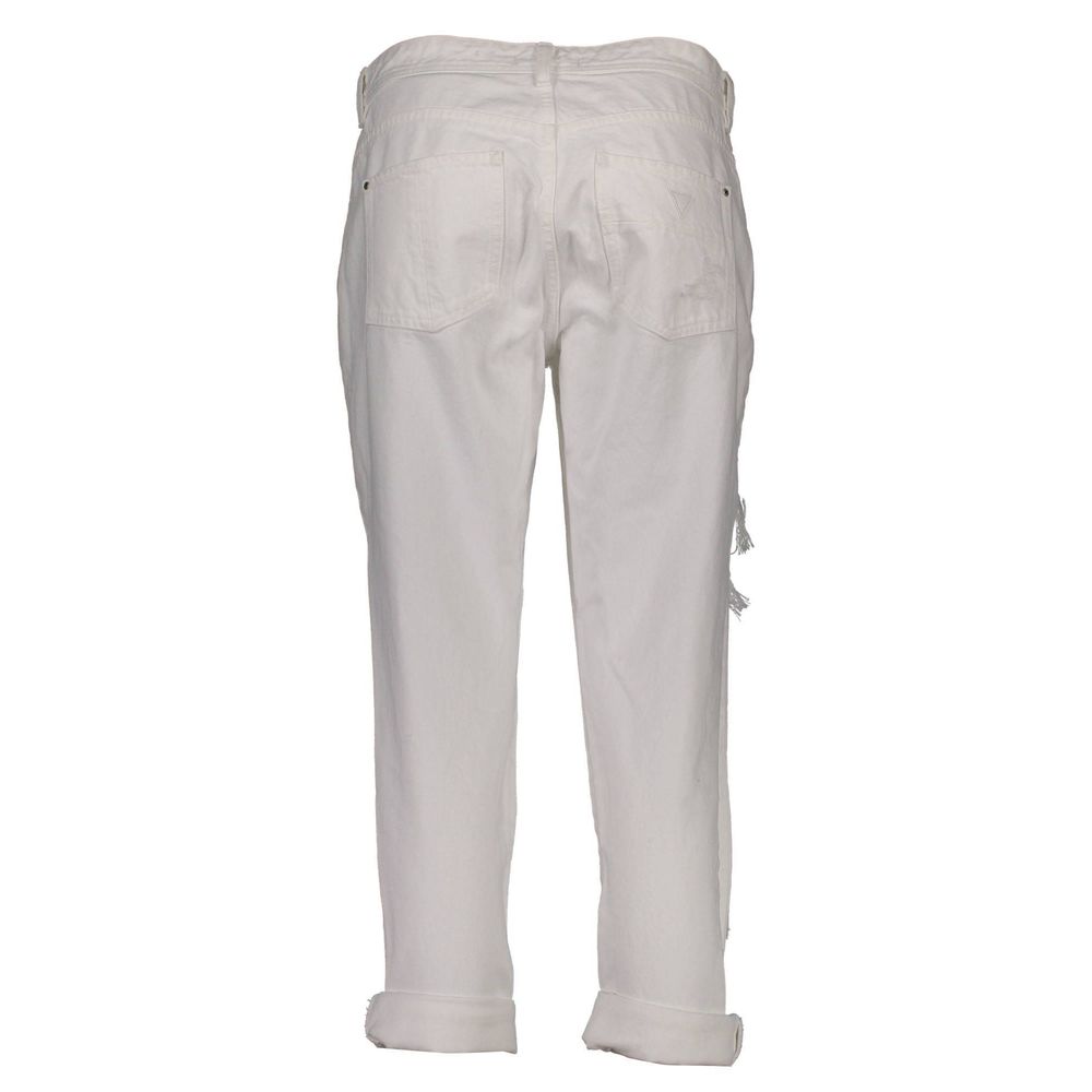 Guess Jeans White Cotton Women Jeans