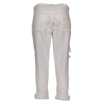 Guess Jeans White Cotton Women Jeans