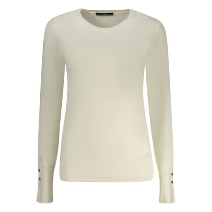 Guess Jeans White Viscose Women Sweater