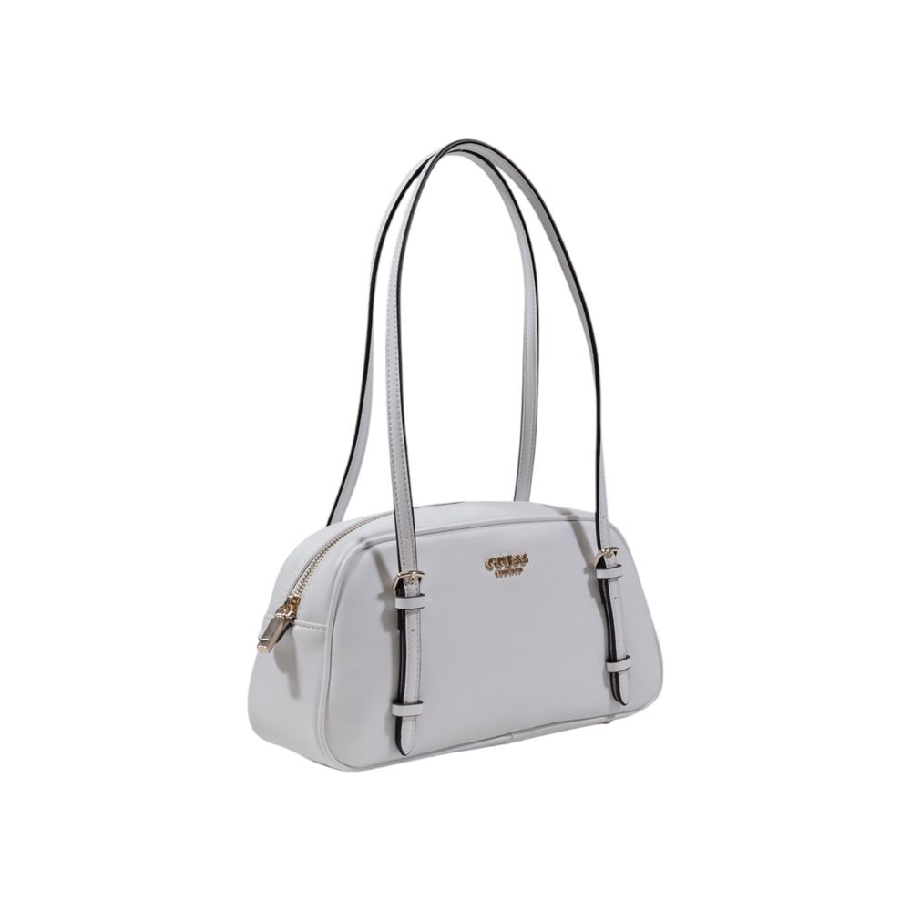 Guess White Polyethylene Handbag