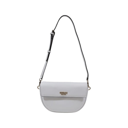 Guess White Polyethylene Handbag