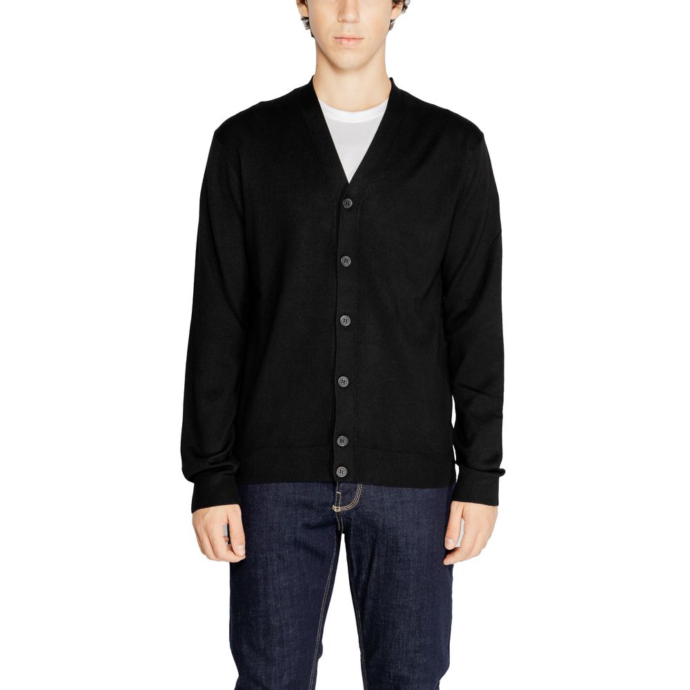 Hamaki-Ho Black Viscose Cardigan - IT44 | S