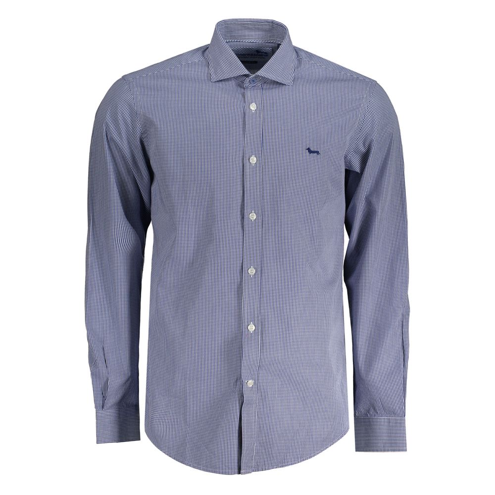 Harmont & Blaine Blue Cotton Shirt